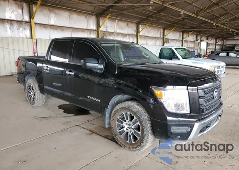 2021 Nissan Titan Sv z USA, uszkodzony, nr VIN 1N6AA1ED2MN524775